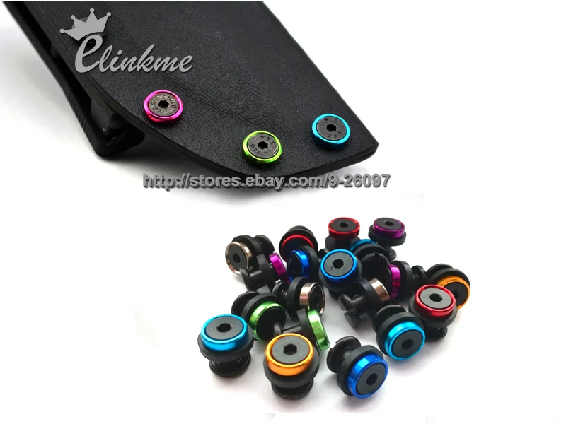7 5 мм x Titanlum Color Kydex Holster SUS304 винты ножны для ножа chicago винт подходит Tek lok Пряжка DIY|tek