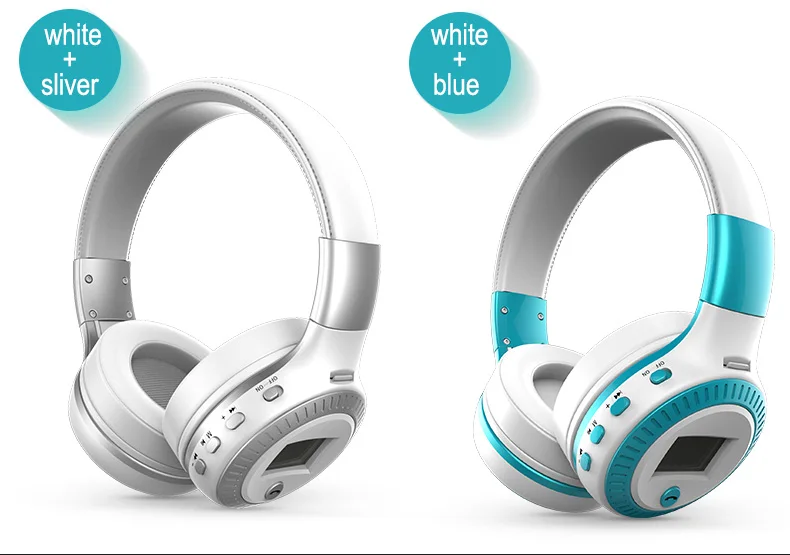 ZEALOT B19 беспроводные Bluetooth наушники с ЖК-дисплеем HiFi бас стерео наушники гарнитура с микрофоном FM радио Micro-SD TF слот для карт