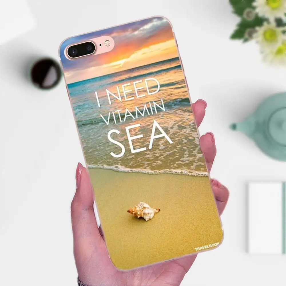 Летний Пляжный Чехол для мобильного телефона Hawaii Aloha Sea Ocean Huawei Mate 7 8 9 10 20 P8 P9 P10 P20 P30