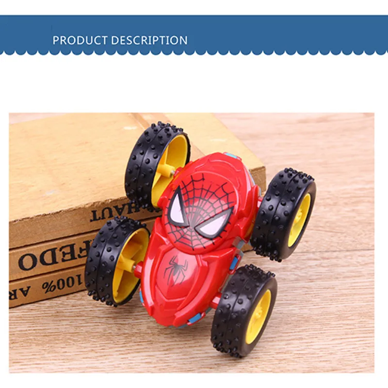 8 см Новая мода инерция двойной цвет Самосвальный анти игрушка Blaze Monster car 360