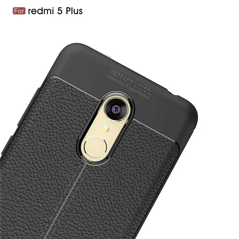 For Xiaomi Redmi 5 Plus Case PU Leather Phone Redmi5 5Plus Cover Silicone Back |