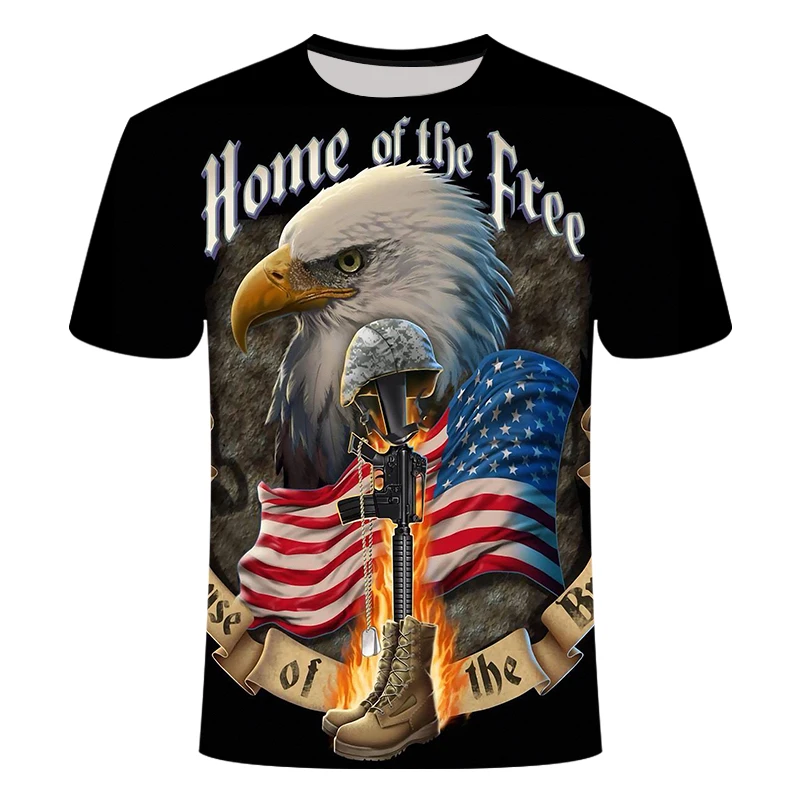 2019 mens 3d t-shirts new Big yards New Fashion Brand T-shirt Men/Women Summer Tshirt Print angel t shirt Tops Tee | Мужская одежда