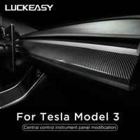 for tesla model 3 car central control instrument panel model3 2022 central console package kit protection interior accessories