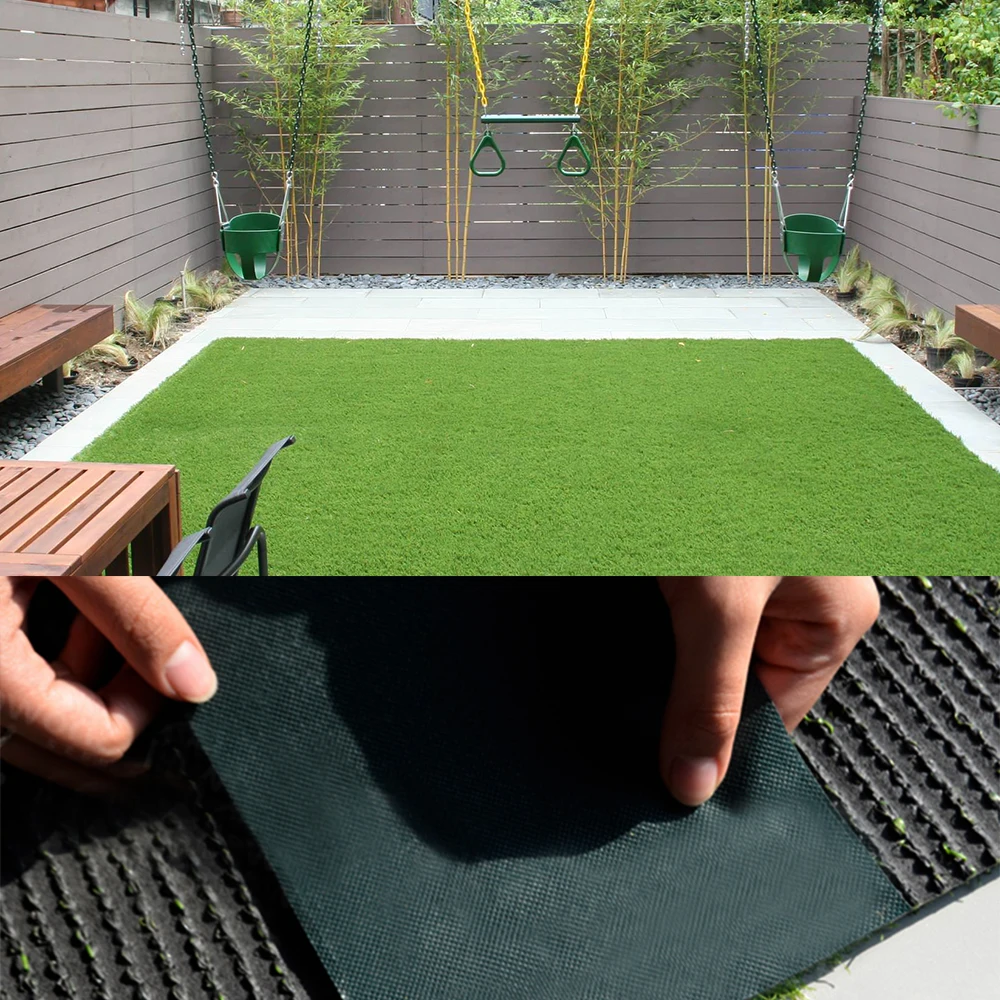 

DIY искусственная трава 5 м x 15 см, самоклеящаяся лента, синтетическая трава, газон, сшивание ковров, зеленая лента для украшения дома