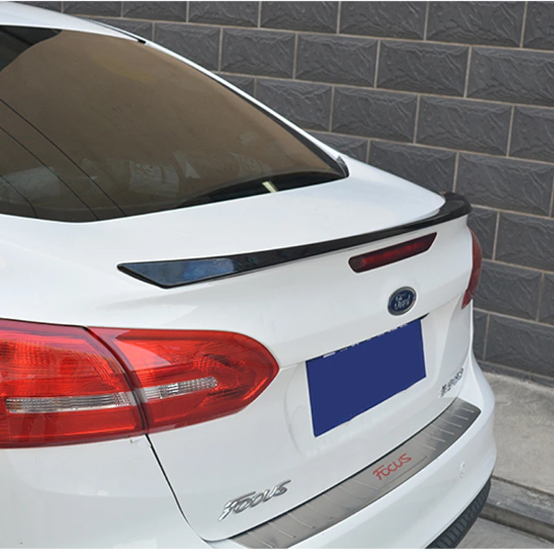 Для ford focus spoiler2015 2017 высококачественный задний спойлер из АБС пластика для