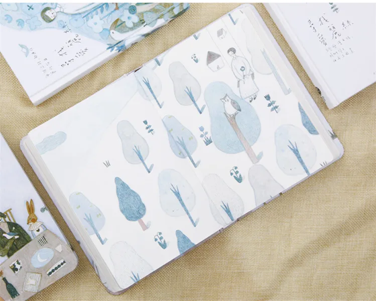 Креативные милые цветные Страницы Дневник записные книжки bullet journal agenda School notebook милые офисные принадлежности канцелярские принадлежности