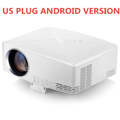 US PLUG ANDROID VIVIBRIGHT C80 до ЖК-проектор домашний кинотеатр HDMI 1500 люмен Amlogic S905X поддержка 1080P USB Android Bluetooth 4,0 для ноутбука - Цвет: US PLUG ANDROID