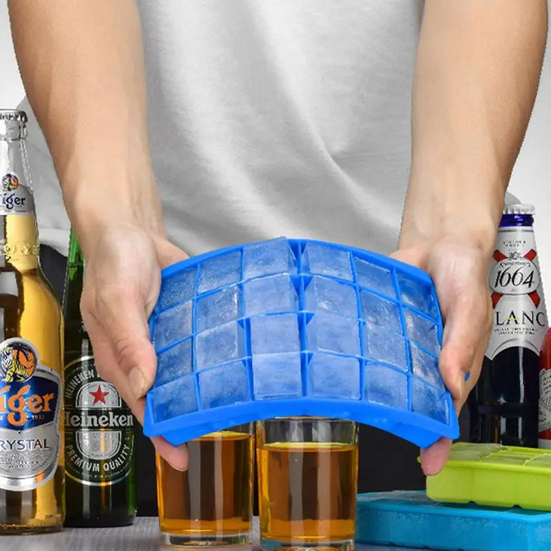 Квадратная силиконовая форма LanLan 24 Grid лотки с формами для кубиков льда DIY