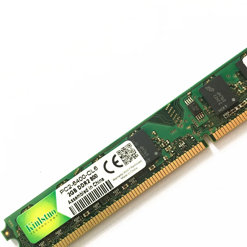 Kinlstuo Rams Новый DDR2 1 Гб 2 4 ГБ 800 МГц ПК 6400 память ddr2 667 для DIMM desktop 240pin Бесплатная