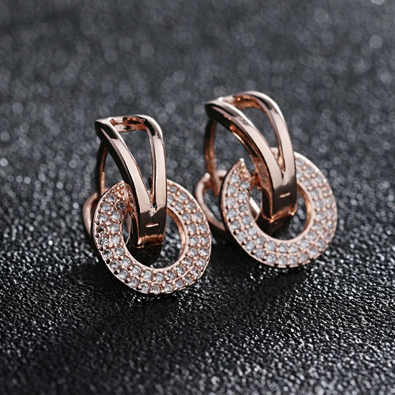 Женские серьги-гвоздики из серебра 925 пробы с фианитом | Украшения и аксессуары