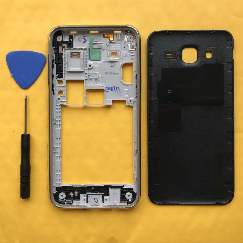 Чехол со средней рамкой для samsung J5 J500 J500F J500H J500M J500FN J500G телефон корпус Корпус задняя крышка+ Инструменты