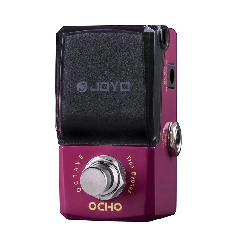 JOYO JF-330 OCHO Octave Effect гитарная педаль True Bypass дизайн фиолетовый Электрический аксессуар для гитары мини Stompbox педаль de guitar ra
