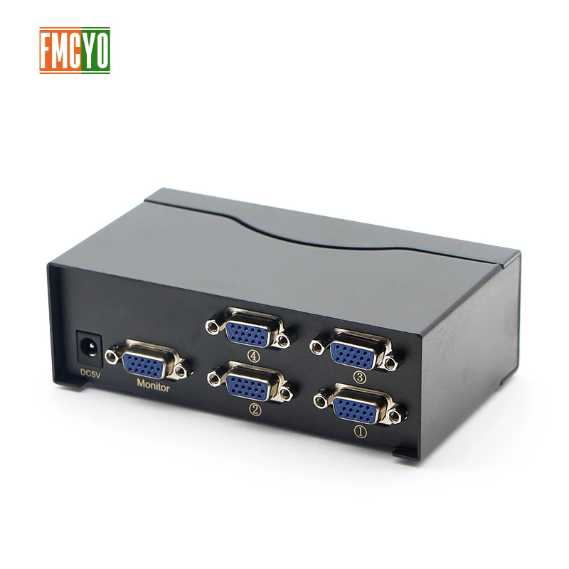 Kvm переключатель VGA 5 портов USB 2 0 KVM 1600P SVGA коммутатор разветвитель коробка для