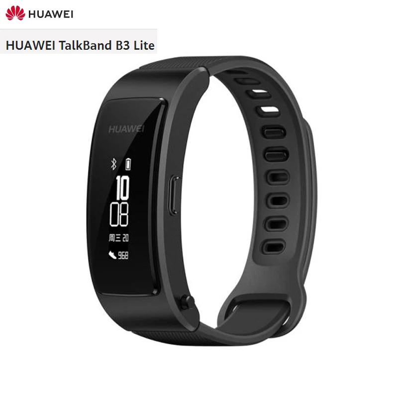 Смарт-браслет huawei Talkband B3 Lite, bluetooth-гарнитура, ответ/завершение вызова, запуск, сон, Автотрек, будильник, сообщение