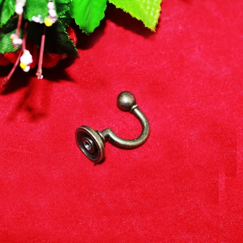 Оптом Стены Двери Ванной двойной зубец Вешалка-крючок для пальто горшок