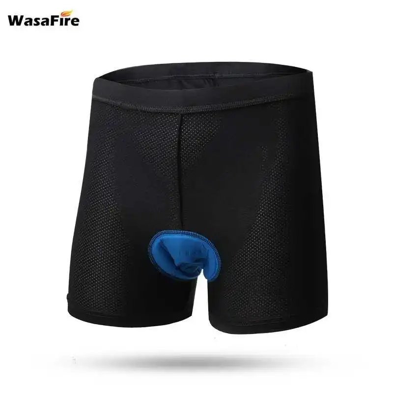 Велосипедные шорты WasaFire для мужчин дышащее нижнее белье с 3D вставками хлопковый