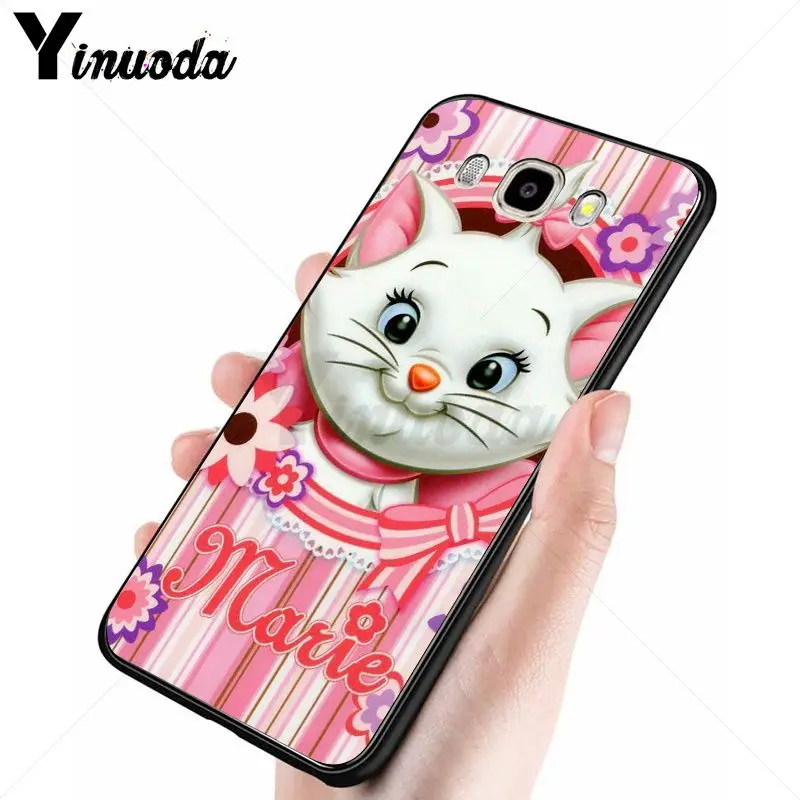 Yinuoda розовый marie aristocats Мягкий силиконовый чехол для телефона Samsung Galaxy j6plus j7 prime j8 j2