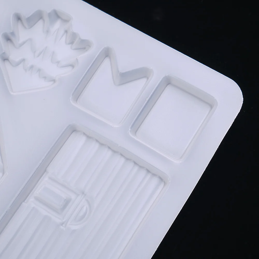 Инструмент для пирога 3D пресс-форм дверь дома DIY силиконовая штамповый торт