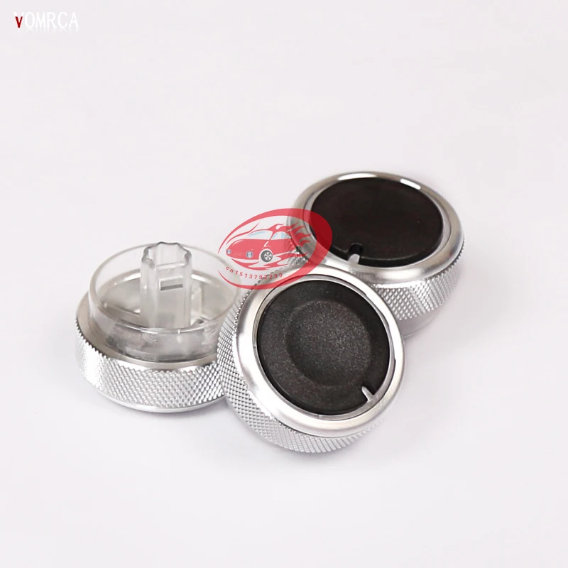 3Pcs Aluminum Alloy Air Conditioning Switch Classic for Ford Focus 2 MK2 focus 3 MK3 ST RS 2005-2014 Mondeo Knob Buttons | Автомобили и