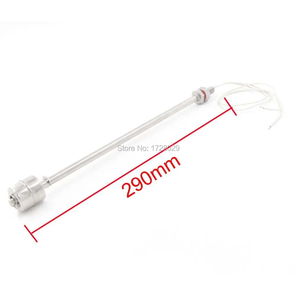 290 мм Длина корпуса вертикальный плавающий переключатель из нержавеющей