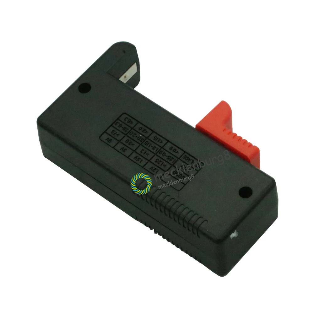 Портативный цифровой тестер батареек BT-168D BT168 LED черный для батареек AA AAA 1,5 В 9 В, инструмент для измерения мощности, проверка теста, напряжения и измерительный прибор.