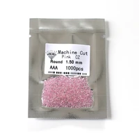rose red pink cz 1000 pcslot 1mm 3mm china manufaturer round brilliant cut aaa cz synthetic cubic zirconia for jewelry making