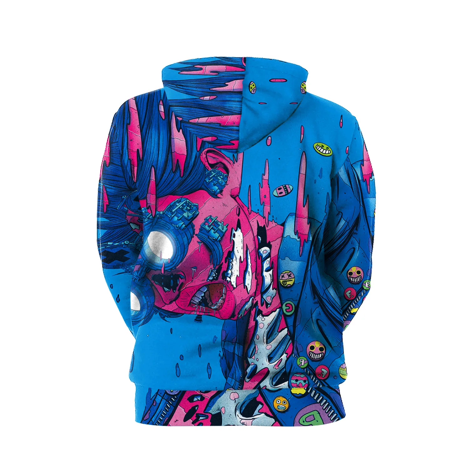 [You're My Secret] 2019 Steetwear Scrawl Deep See мультфильм унисекс толстовка с капюшоном модный