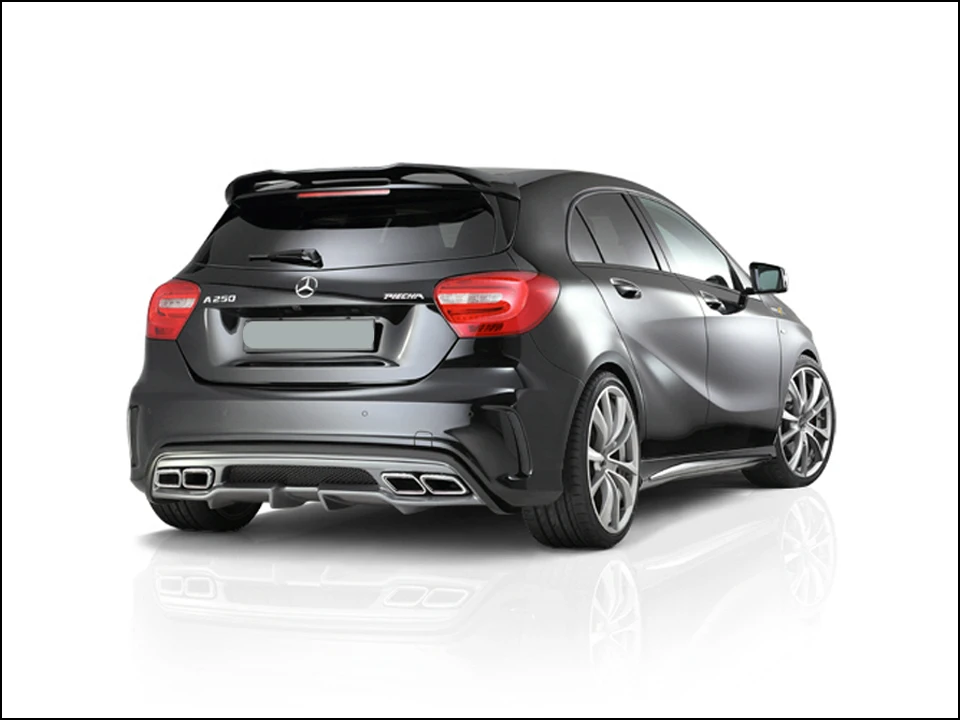 Pecha Стиль FRP задний праймер спойлер антикрыло на крышу для Benz A-Class A200 A220 A250 A45 AMG 2013- W176 волокно стекло задний спойлер