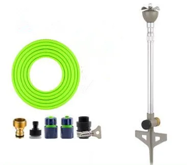 

5m 1/2'' PVC hose set with ABS plastic connector for Propeller sprinkler height adjustable irrigation sprinkler