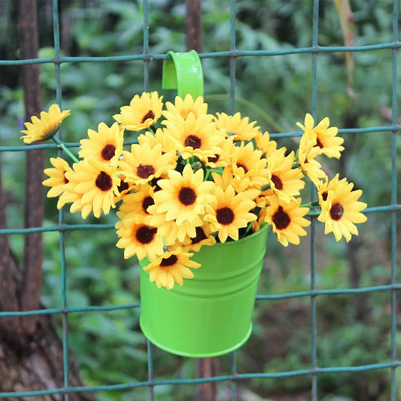 Подвесные горшки для цветов настенные с крючком 10 железный держатель балкона