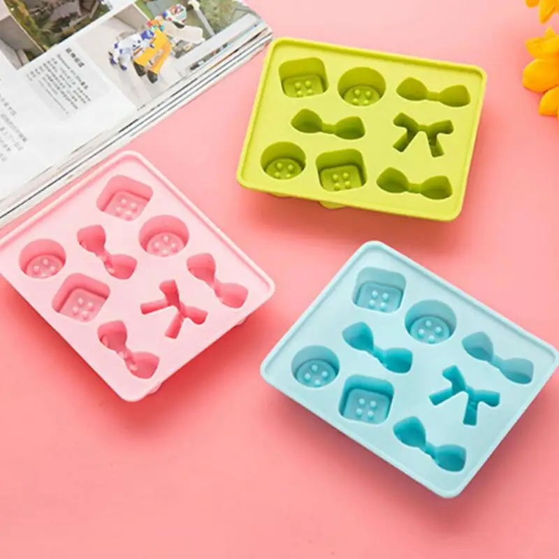 Креативные пуговицы в форме банта силиконовая форма для торта льда печенья