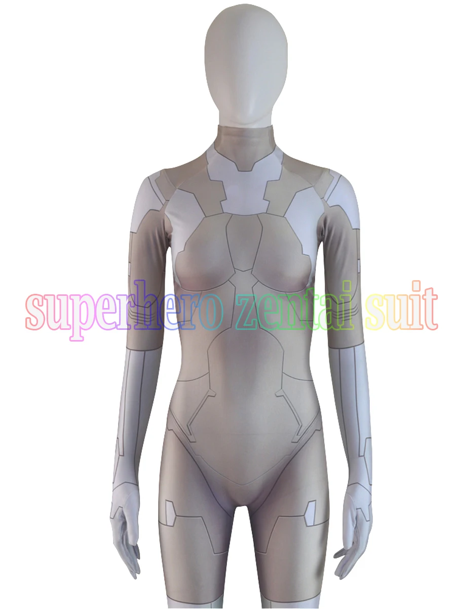 Костюм супергероев из спандекса Ghost in the Shell костюм Zentai для взрослых детей на
