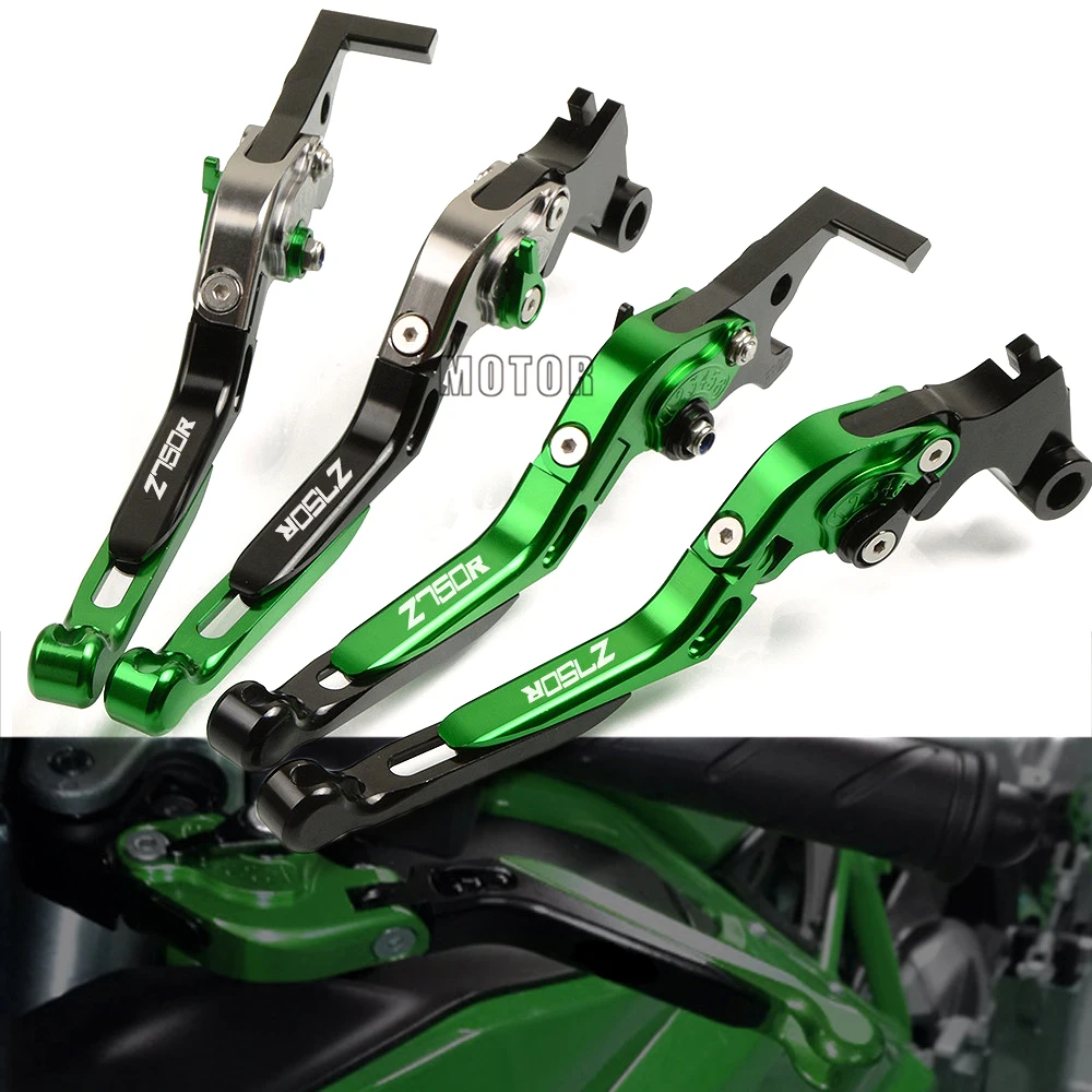Регулируемые рычаги сцепления для мотоциклов Kawasaki Z 750 R Z750R 2011 2012 1000 SX Z1000SX NINJA Tourer