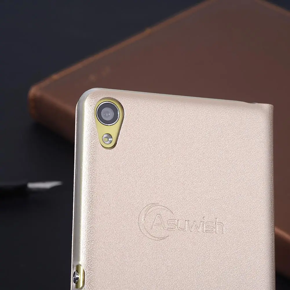For Sony Xperia XA Hot Sale Fashion Luxury Hybrid Flip PU Leather Cover With View Window Plastic Stand Mobile Phone Case |