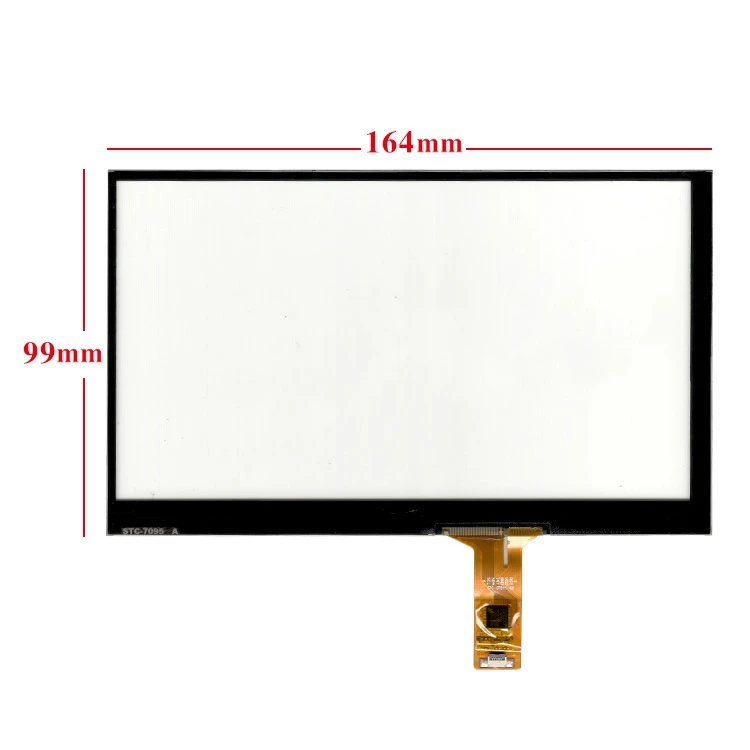 

7 inch 164*99 universal on-board DVD navigation device multi-touch capacitive screen