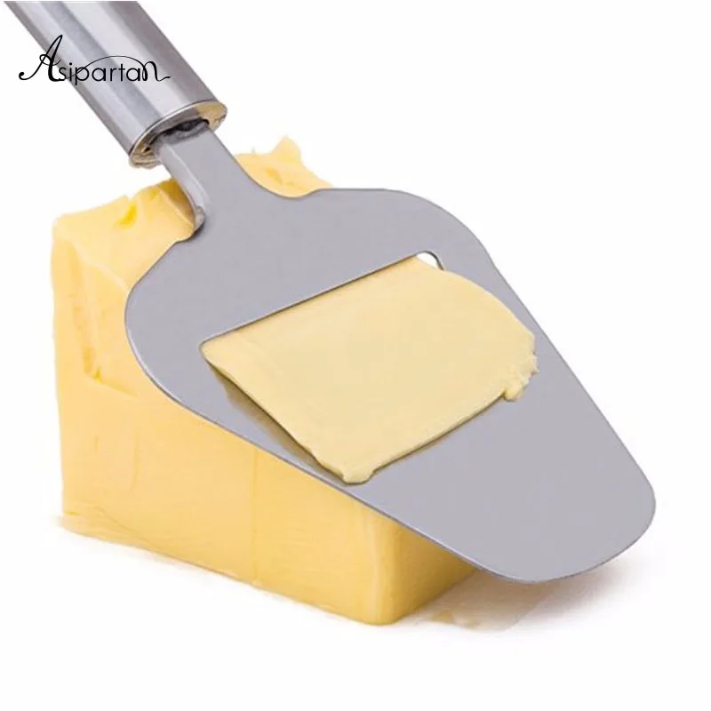 Asipartan Cheese Slicer Stainless Steel Cutter Never Sticks Kitchen Slicers Cake Potato |