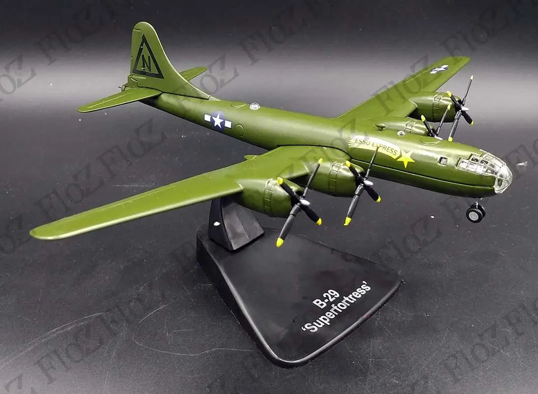 Boeing B-29 supertress Тяжелый бомбардировщик 1/144 Модель литья под давлением самолета |