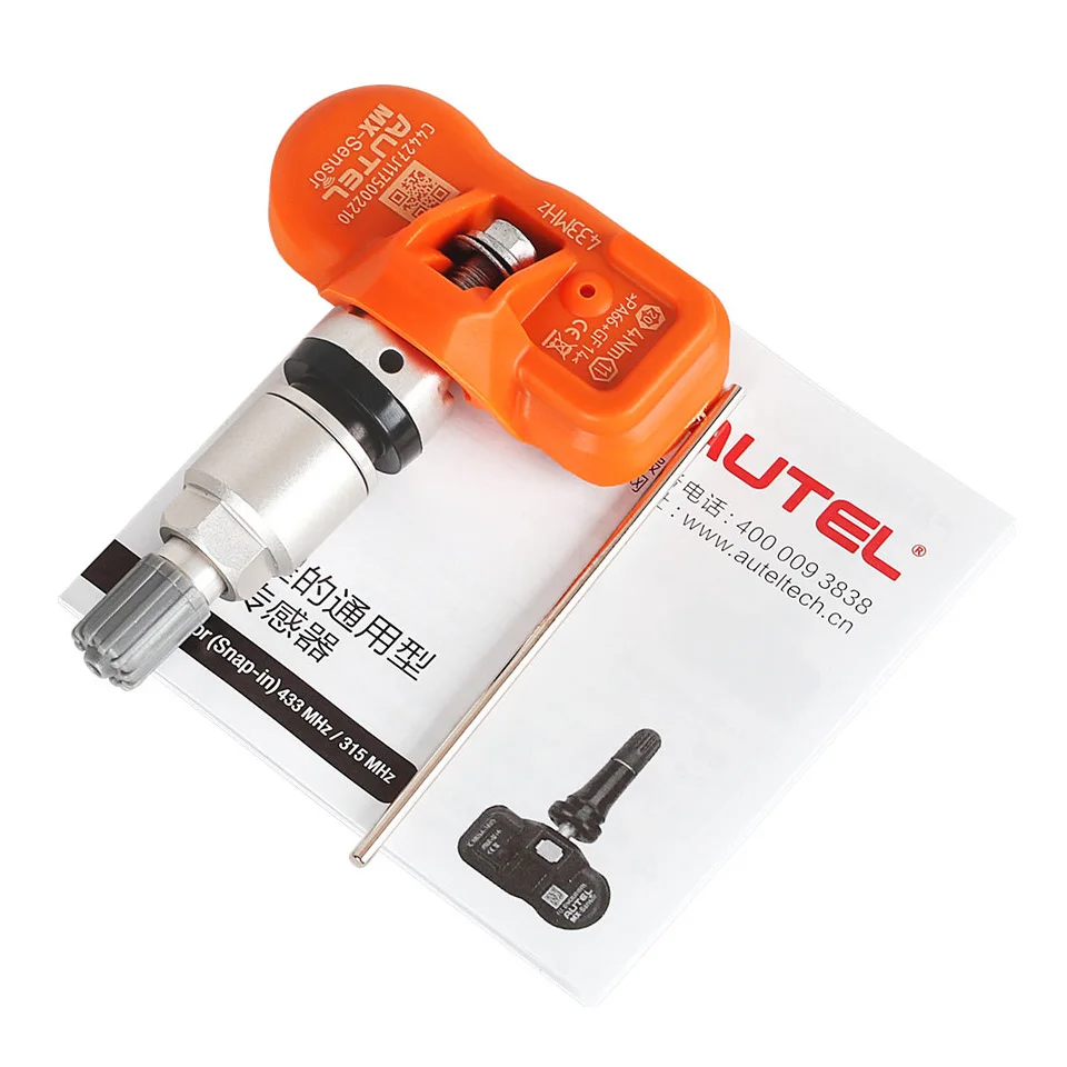4 шт. AUTEL MX Sensor 433 МГц 315 программируемый универсальный датчик давления в шинах ure s