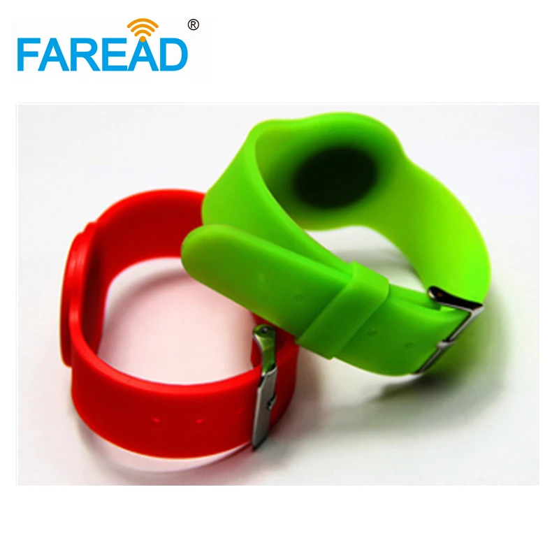 

x100pcs Free shipping RFID Wristband silicone bracelet For Swimming Pool Sauna Room GYM 125khz EM4100
