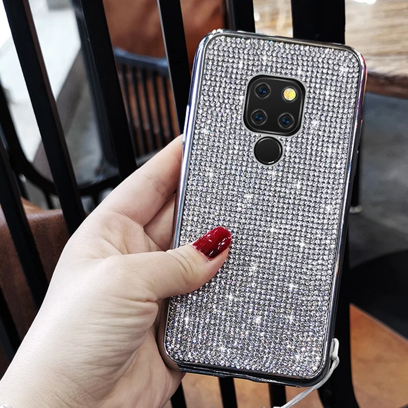 Xinwen Роскошный Блестящий Алмазный чехол для телефона huawei mate 20 pro mate20 20pro модные