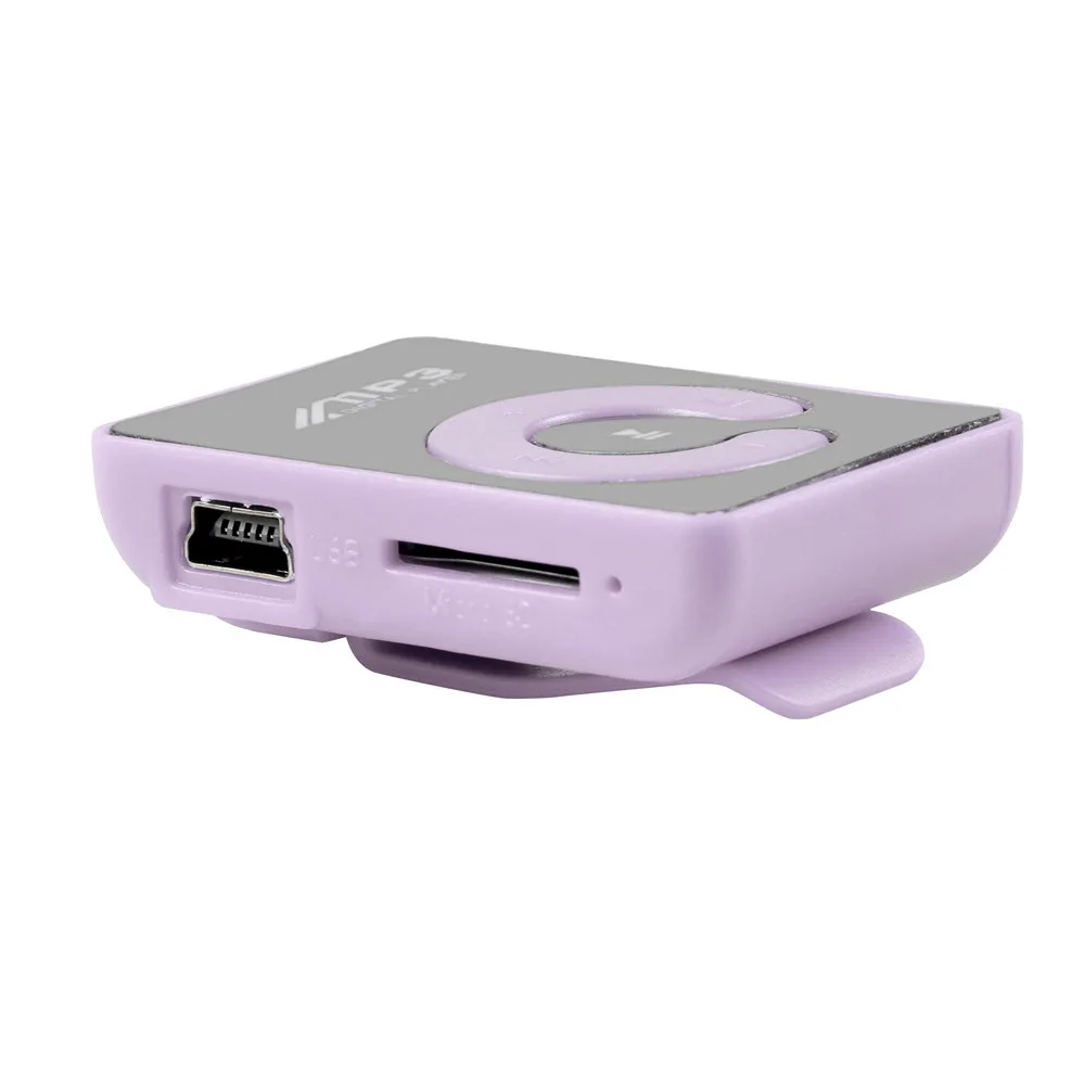 Мини mp3-плеер модная MP3 Поддержка 32 Гб TF карта BK слот цифровой мини USB MP3 музыкальный медиа детский аудио музыкальный плеер
