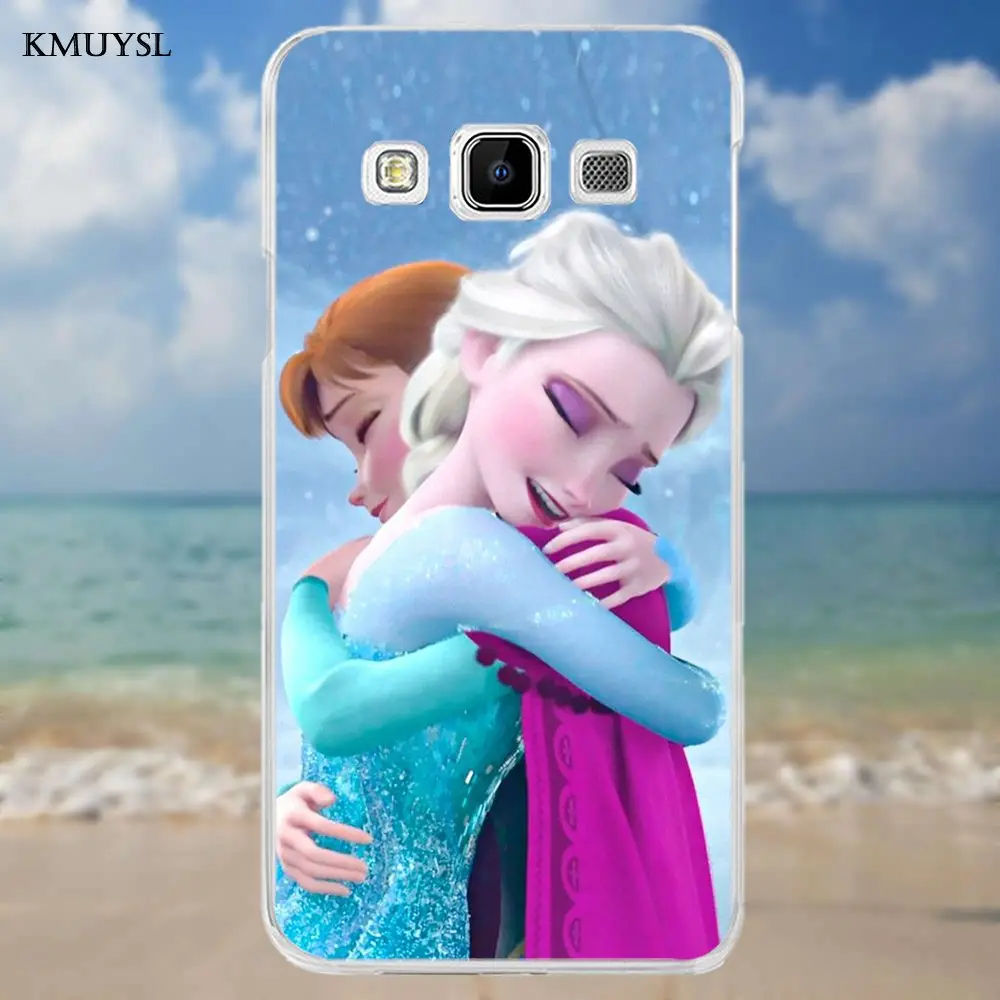 as picture Стильный чехол Kmuysl с изображением Эльзы и Анны для samsung Galaxy A3 A5 A7 J1 J2 J3 J5 J7 из мягкого силикона ТПУ прозрачный чехол для телефона - Цвет: as picture