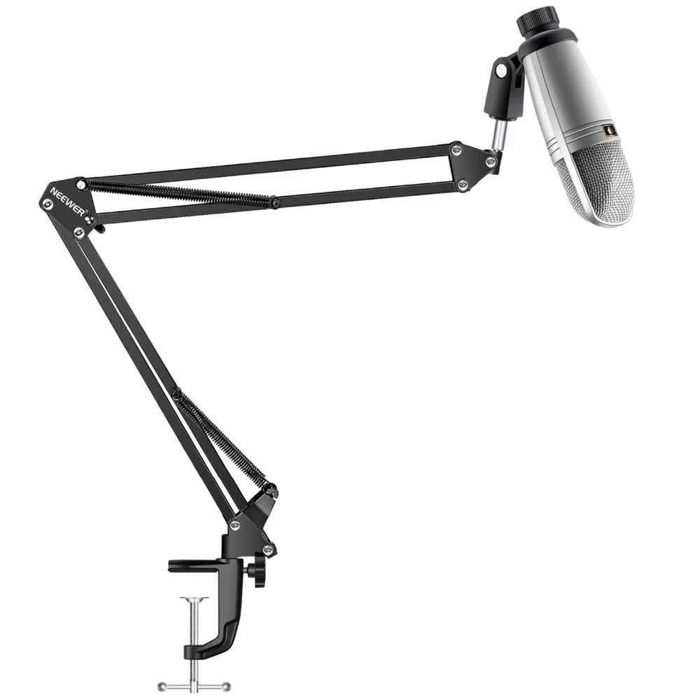 Neewer NW-3 diphram конденсаторный микрофон и Pro NW-35 микрофон настольная Подвеска стрелы ножничный кронштейн с настольным креплением