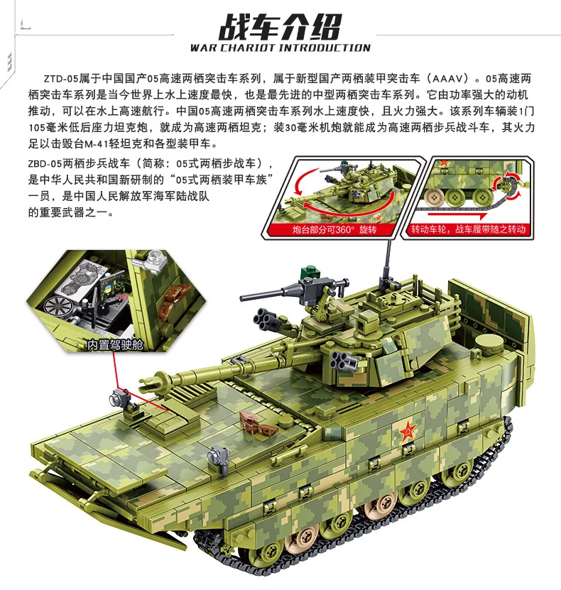 Прохладный Panlos кирпич Военная серия основной бой T90 танки строительные блоки фигурки солдат армии DIY Кирпичи игрушки для детей мальчик