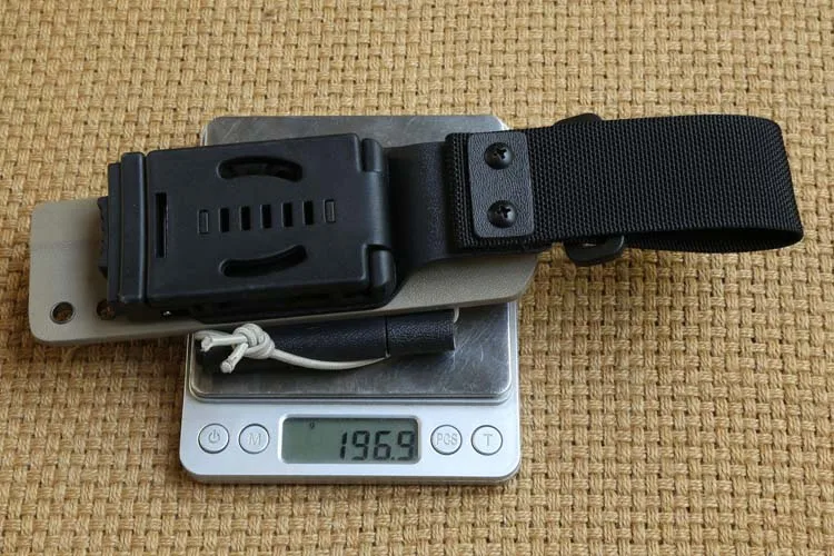 Район 9 Survivor D2 фиксированным лезвием Прямой охотничий нож KYDEX оболочка G10 Ручка Кемпинг Открытый EDC ножи инструменты