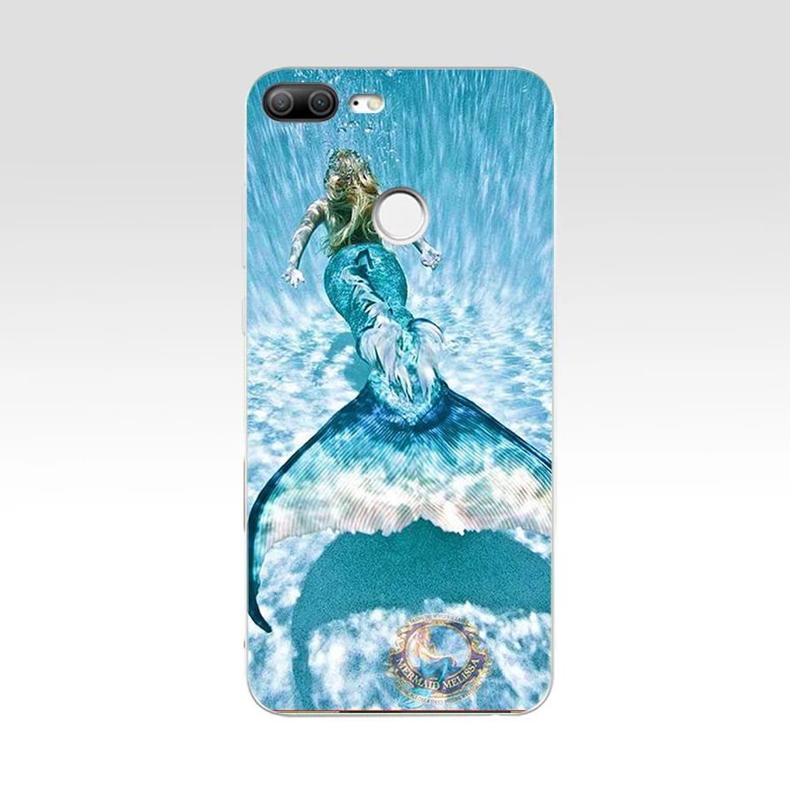 28H Fashion Sexy Bikini Shell Mermaid Tail Scale Soft Silicone Tpu Cover phone Case for huawei Honor 9 Lite 10 p lite | Мобильные