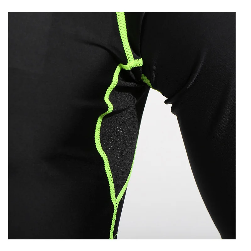 Мужская компрессионная футболка ARSUXEO с длинным рукавом для занятий спортом