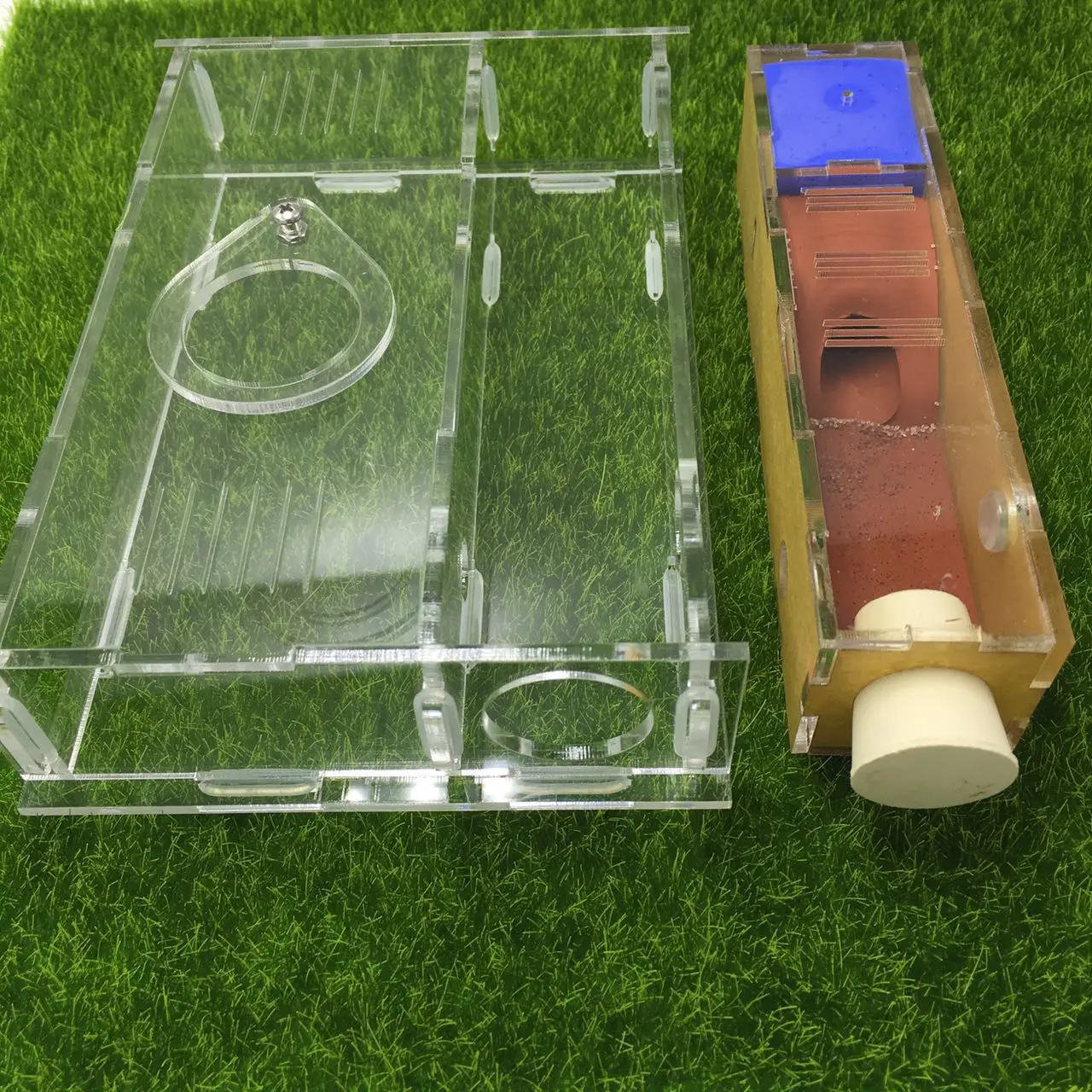 1 шт. Муравьиное гнездо новое заднее акустическое жилище|Товары для насекомых| |