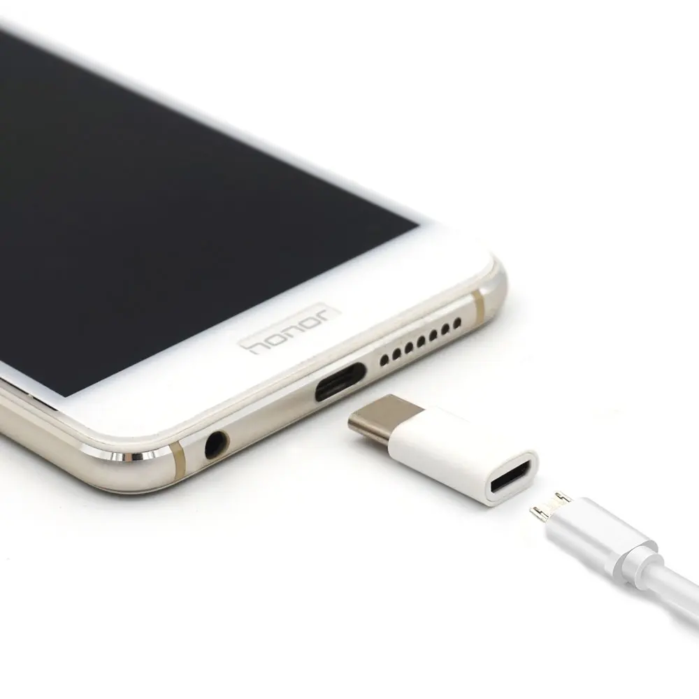 Portefeuille 3 шт. USB C адаптер для Micro кабель samsung Galaxy Note 8 S8 Plus huawei P10 P9 Oneplus 5 5T 6 type-C |