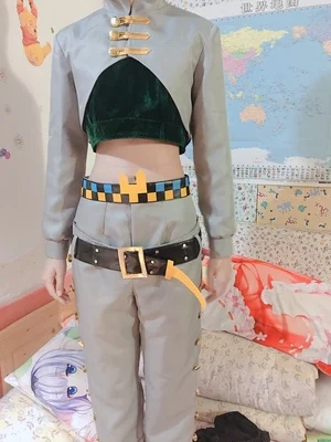 Невероятное приключение Джоджо Рохан кишибе Косплей Костюм|Костюмы аниме| |